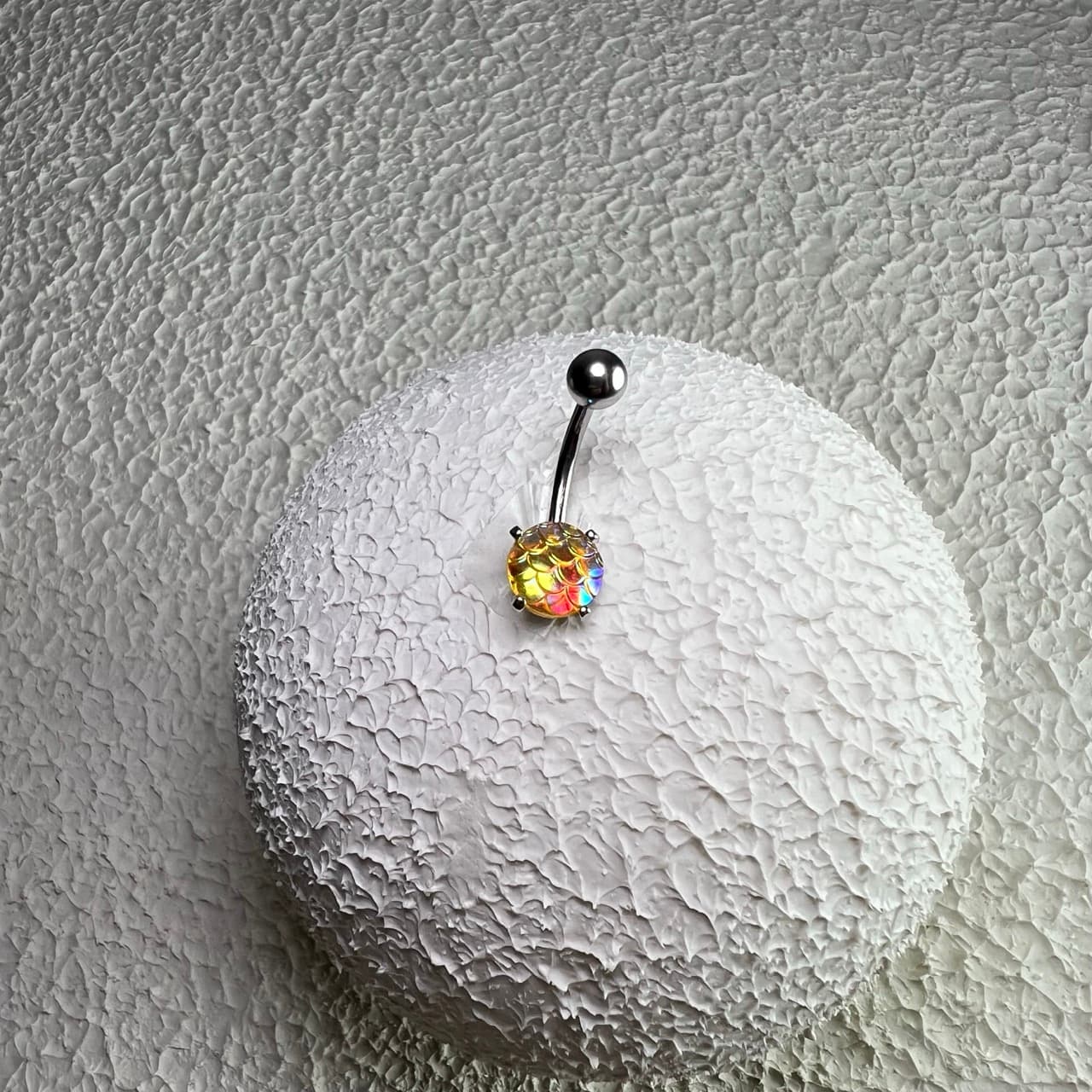 پیرسینگ ناف پولکی کد 563 — تصویر ۵