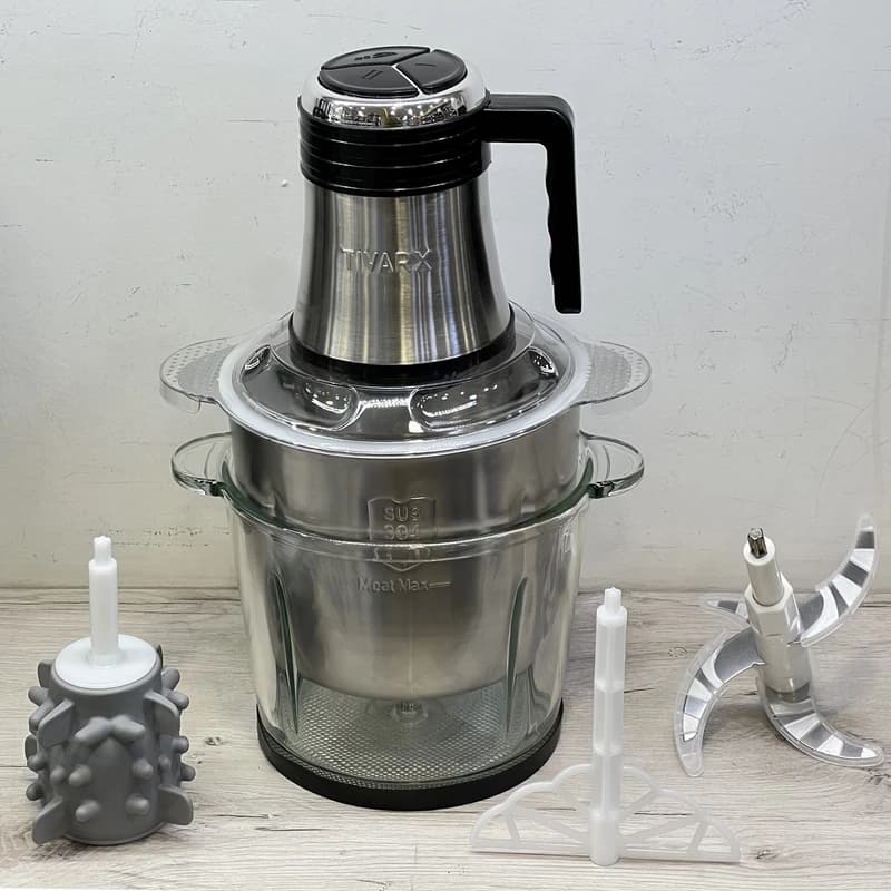 خردکن دو کاسه تیوارکس مدل TX-6187 اصلی — تصویر ۲