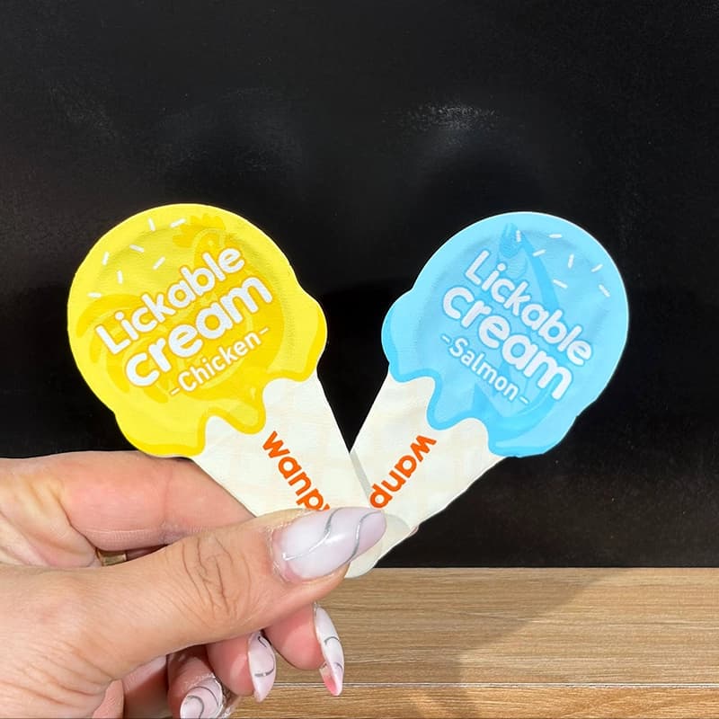 بستنی قاشقی گربه ونپی | Wanpy Lickable Cream — تصویر ۶