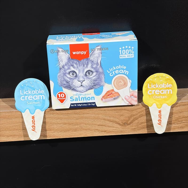 بستنی قاشقی گربه ونپی | Wanpy Lickable Cream