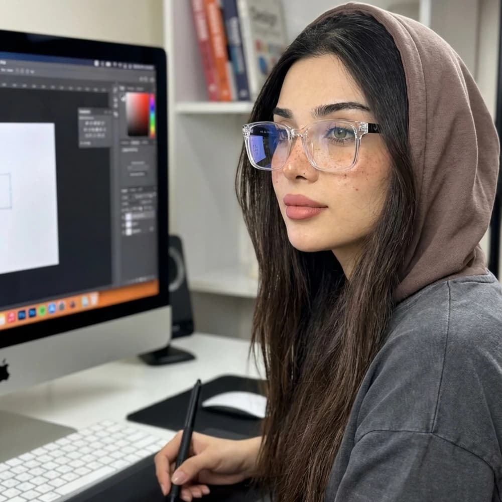 فریم عینک طبی نزدیک بین ایر لایت | مدل 338 — تصویر ۸