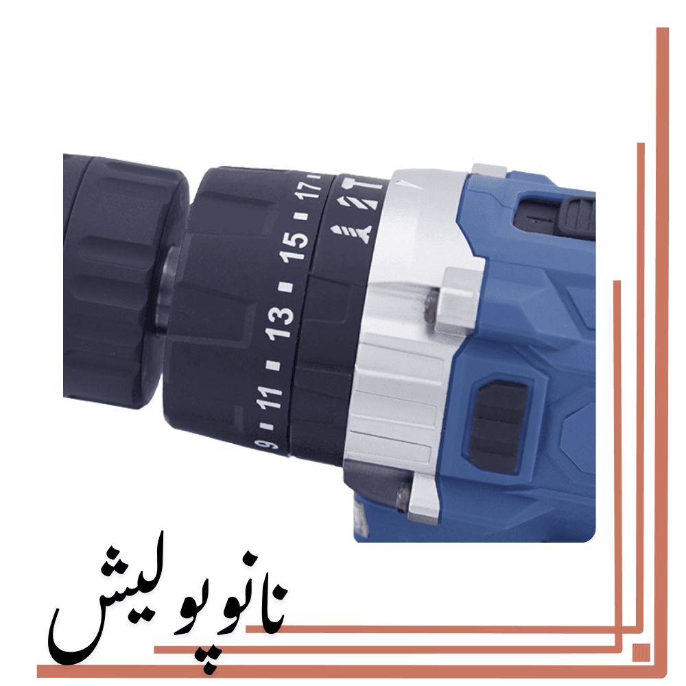 دریل پیچ گوشتی شارژی با باطری لیتیومی – NEC 1712 — تصویر ۳