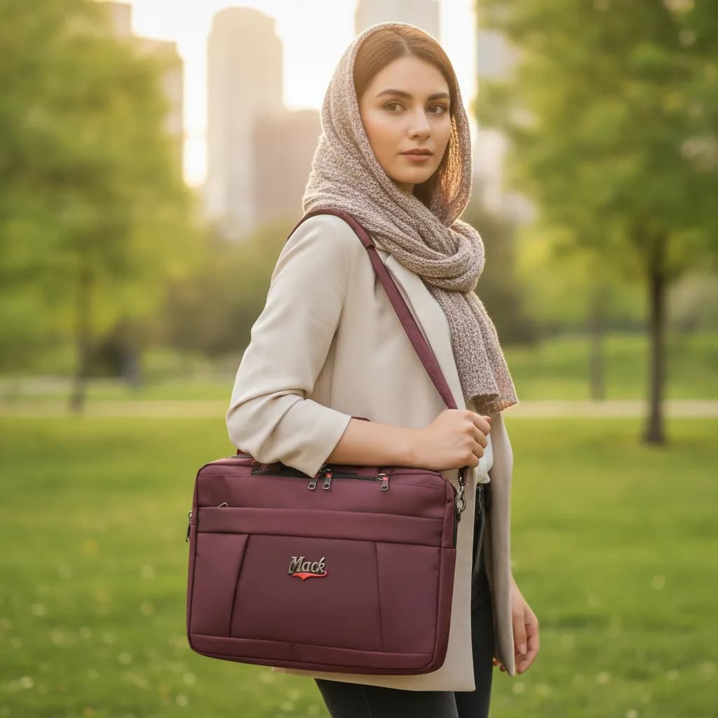 کیف لپ‌تاپ Mack و CAT مدل گیمینگ و دانشجویی — تصویر ۱۲