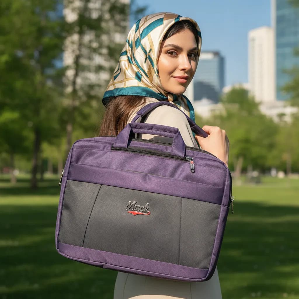 کیف لپ‌تاپ Mack و CAT مدل گیمینگ و دانشجویی — تصویر ۳