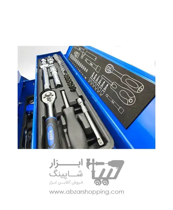 جعبه ابزار 85 پارچه BOSS — تصویر ۸