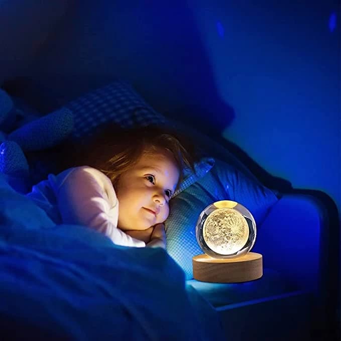 چراغ خواب گوی طرح ماه — تصویر ۲