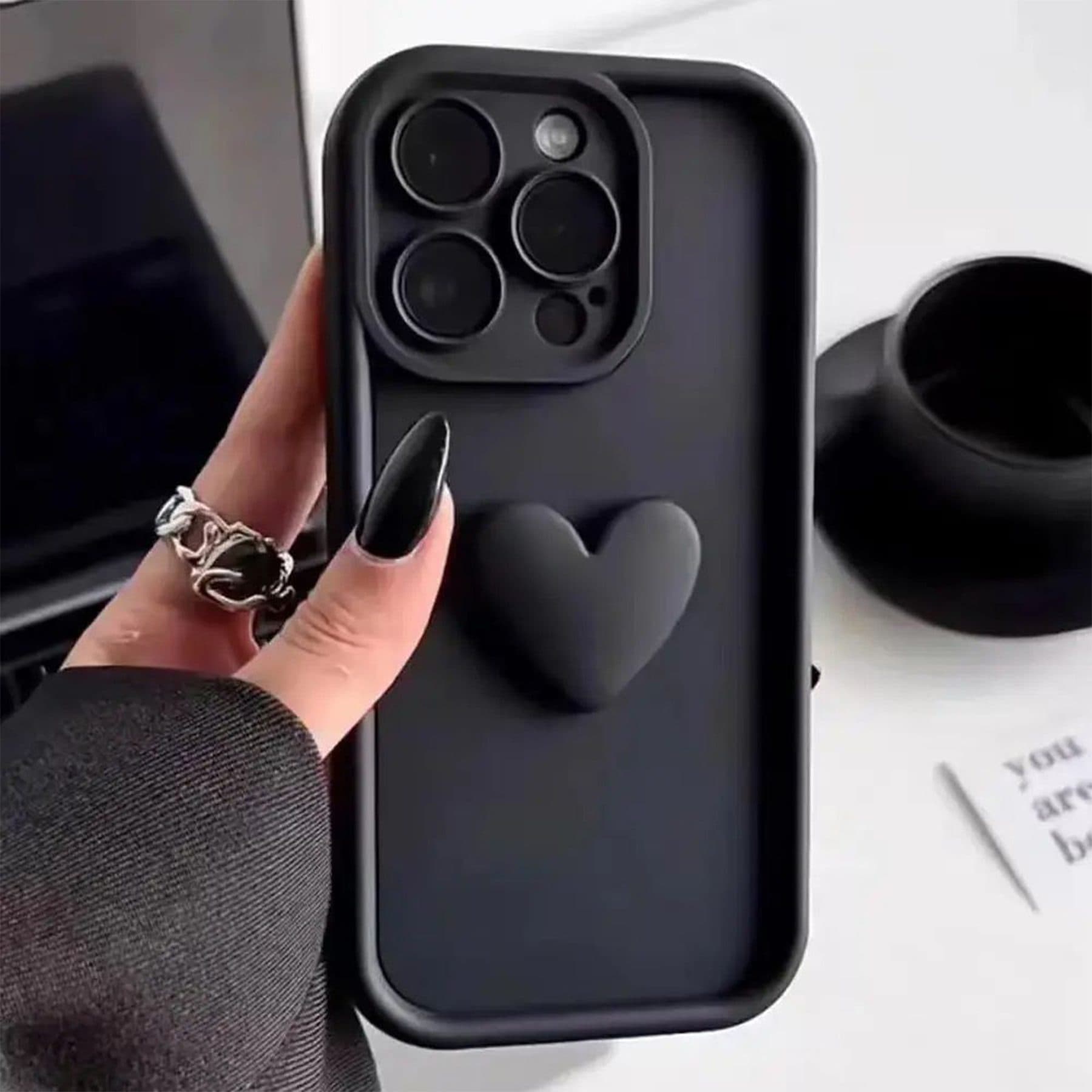 کاور گوشی موبایل شیائومی Poco X3 NFC مدل سولید Heart — تصویر ۳