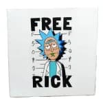تابلو بوم ریک سانچز Rick and Morty طرح Free Rick — تصویر ۷