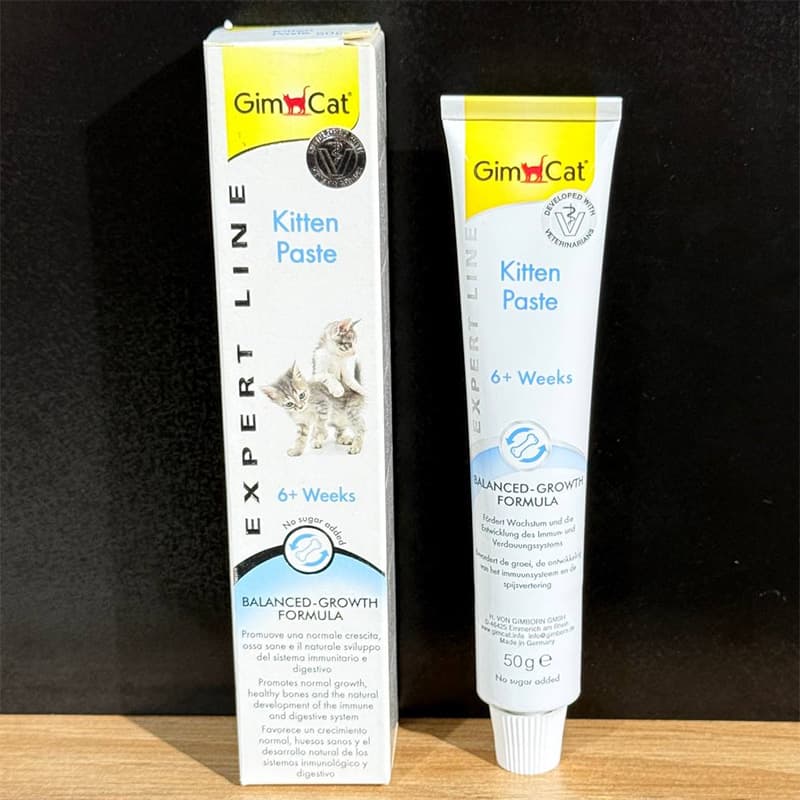 خمیر مولتی ویتامین بچه گربه جیم کت Kitten Paste 50 گرمی — تصویر ۲
