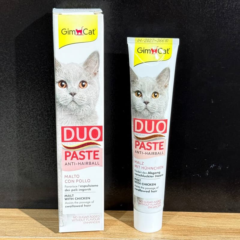خمیر مالت گربه جیم‌کت DUO PASTE ضد هربال ۵۰ گرمی — تصویر ۲