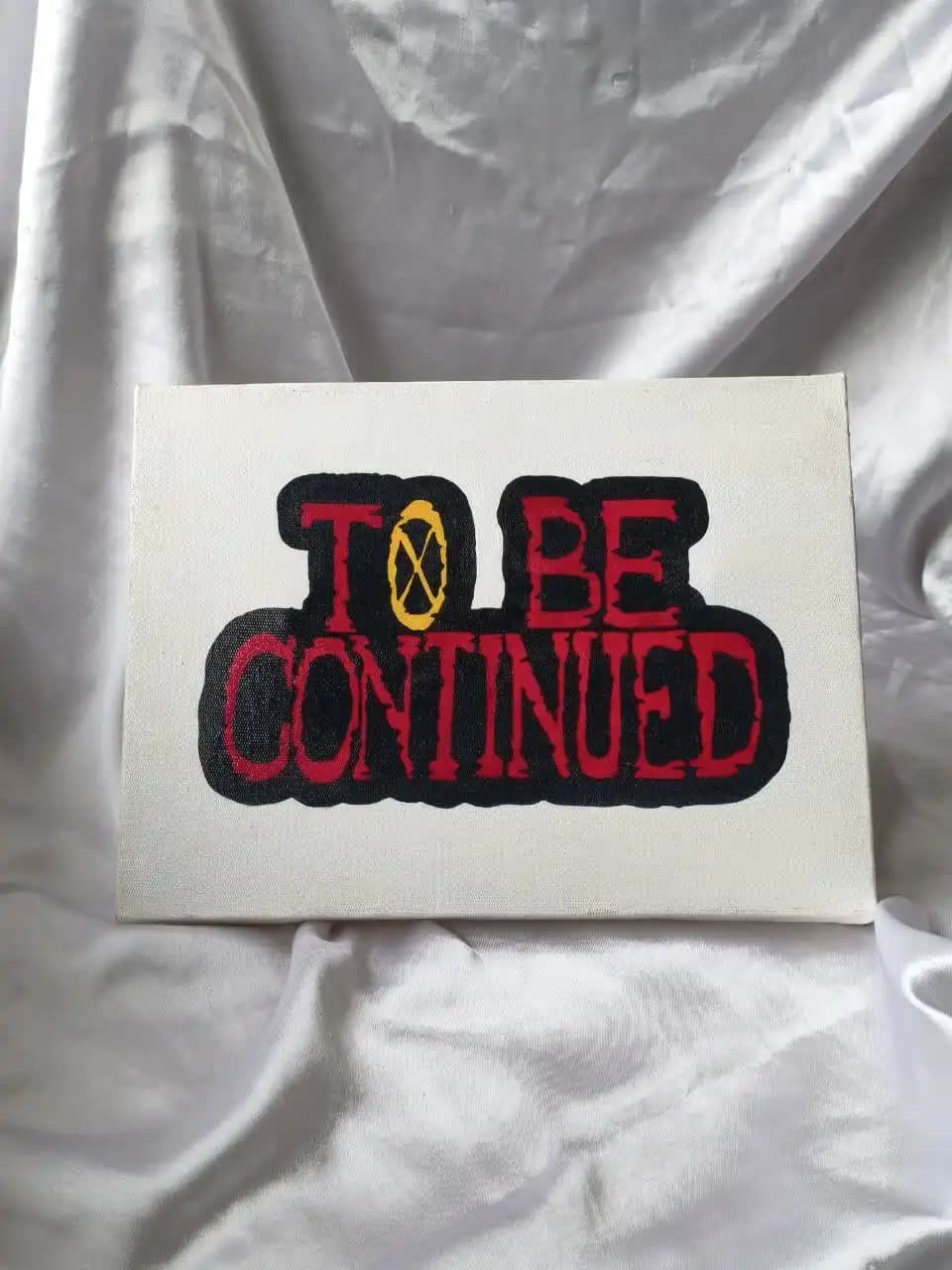 تابلو بوم وان پیس طرح To Be Continued — تصویر ۴