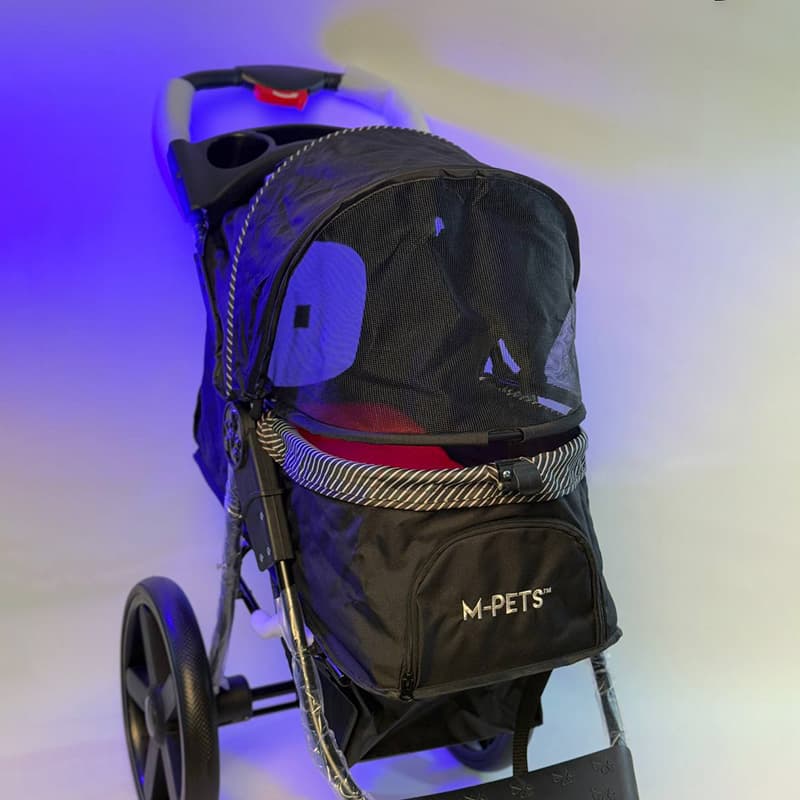 کالسکه سگ و گربه ام پت M-Pets Aventura (تاشو) — تصویر ۴