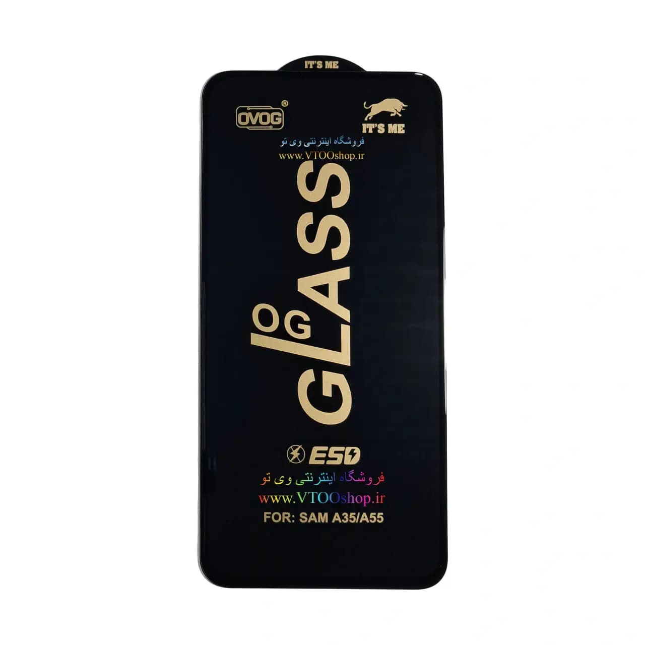 گلس آنتی استاتیک Samsung A55 (سامسونگ A55) — تصویر ۳