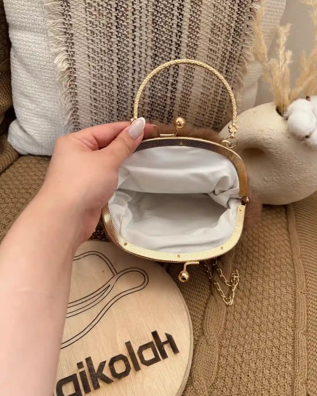 کیف خز خرگوشی 178873 — تصویر ۳