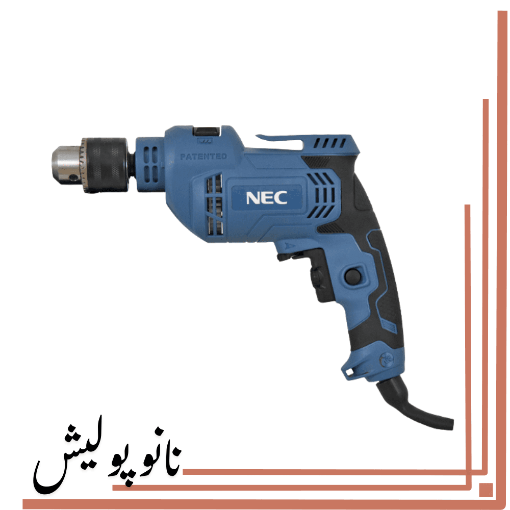 دریل 13 چکشی آچاری 710 وات ان ای سی مدل 1340 NEC — تصویر ۴