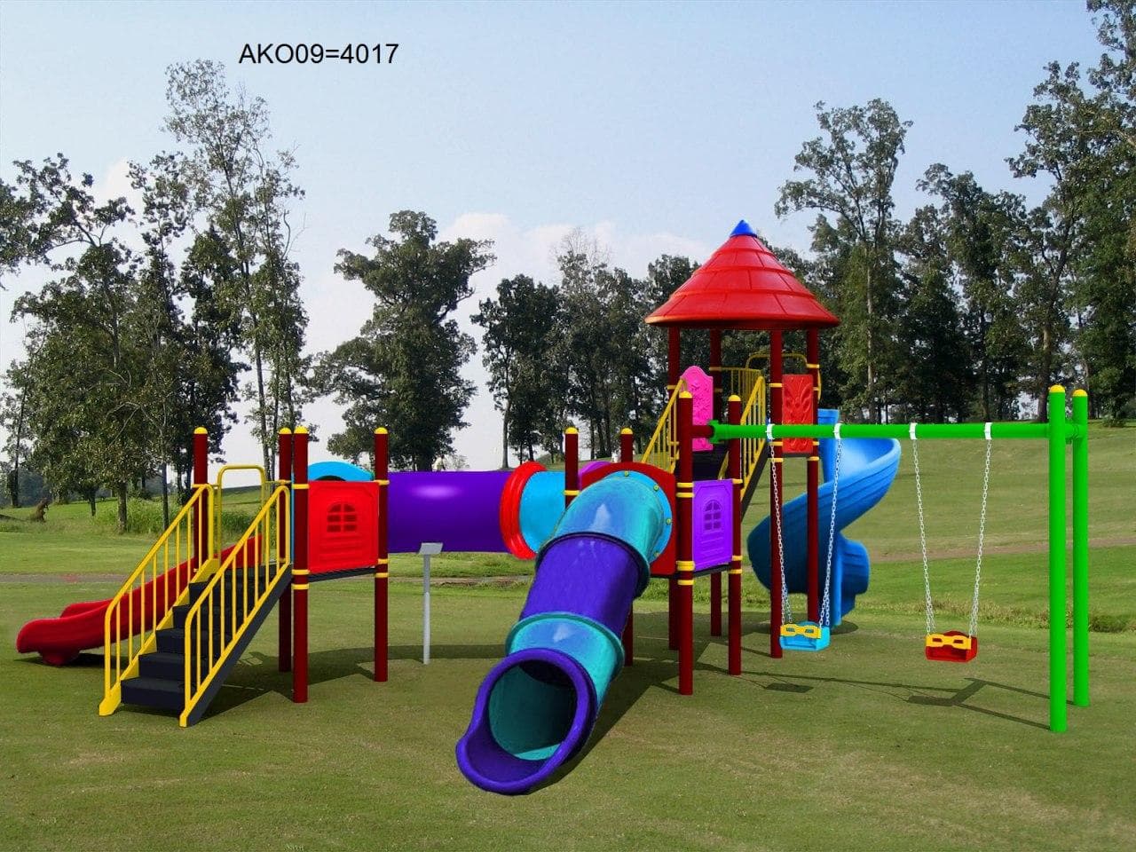 تاب و سرسره پارکی BZ4017