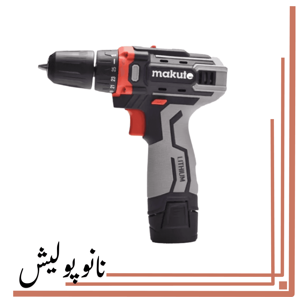 دریل شارژی 12 ولت چکشی ماکوت مدل CD128-2B — تصویر ۴