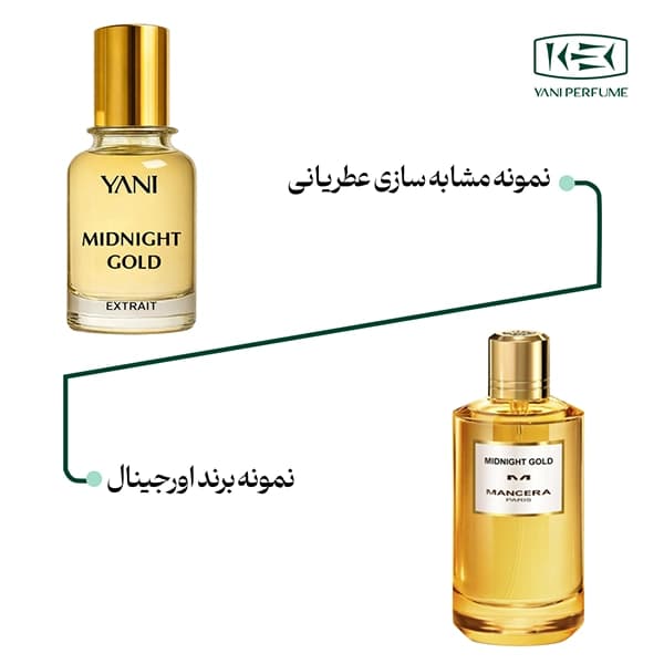عطر مانسرا میدنایت گلد عطریانی ۳۰ میل — تصویر ۲