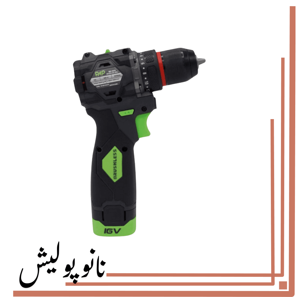 دریل شارژی براشلس 16 ولت پی ای پی – BID-1615