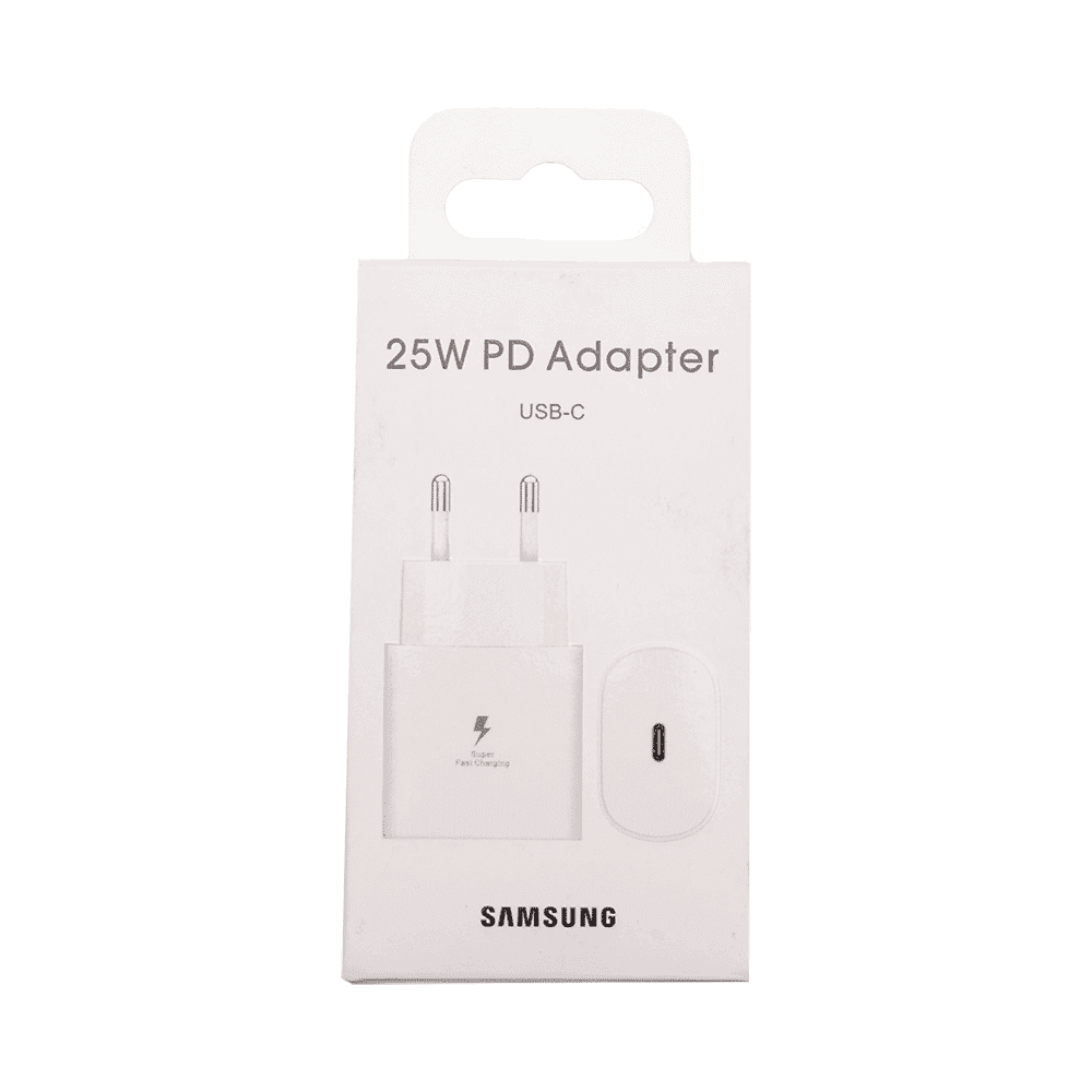 آداپتور سامسونگ 25وات دو پین اصلی شرکتی (USB-C 25W) — تصویر ۲