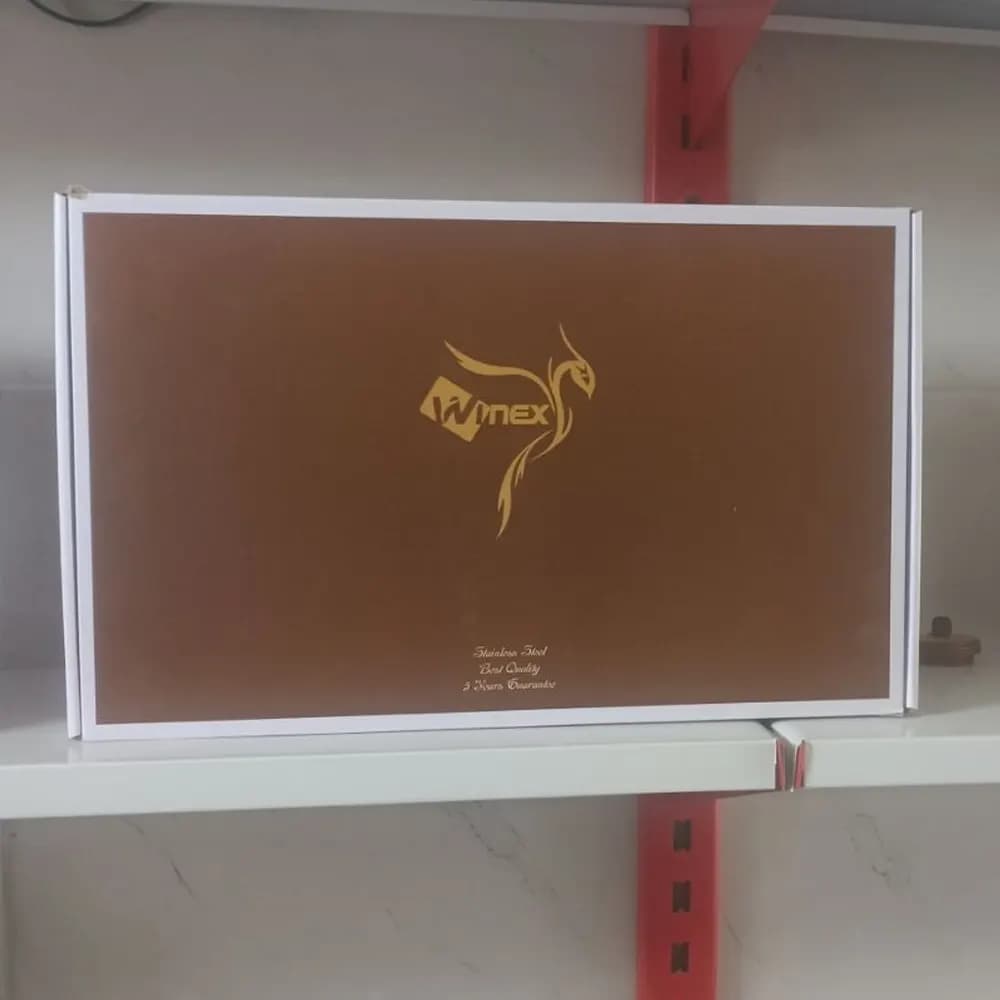 سینی ست دو عددی (جفتی) تمام استیل برند وینکس — تصویر ۹