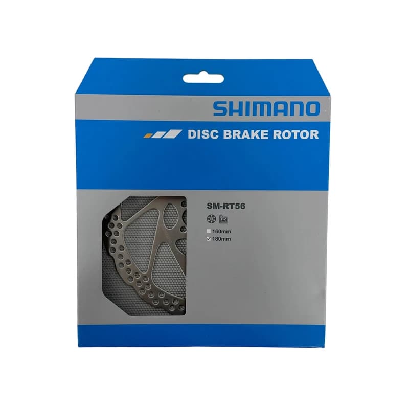 روتور دیسک دوچرخه شیمانو مدل Shimano SM-RT56 180mm — تصویر ۲