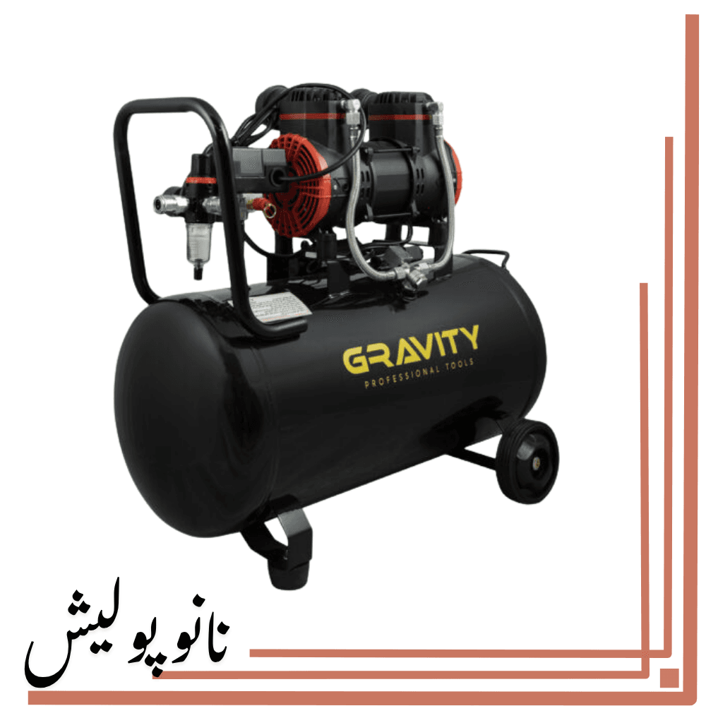 کمپرسور باد سایلنت 50 لیتری گراویتی – GTS-50 — تصویر ۲