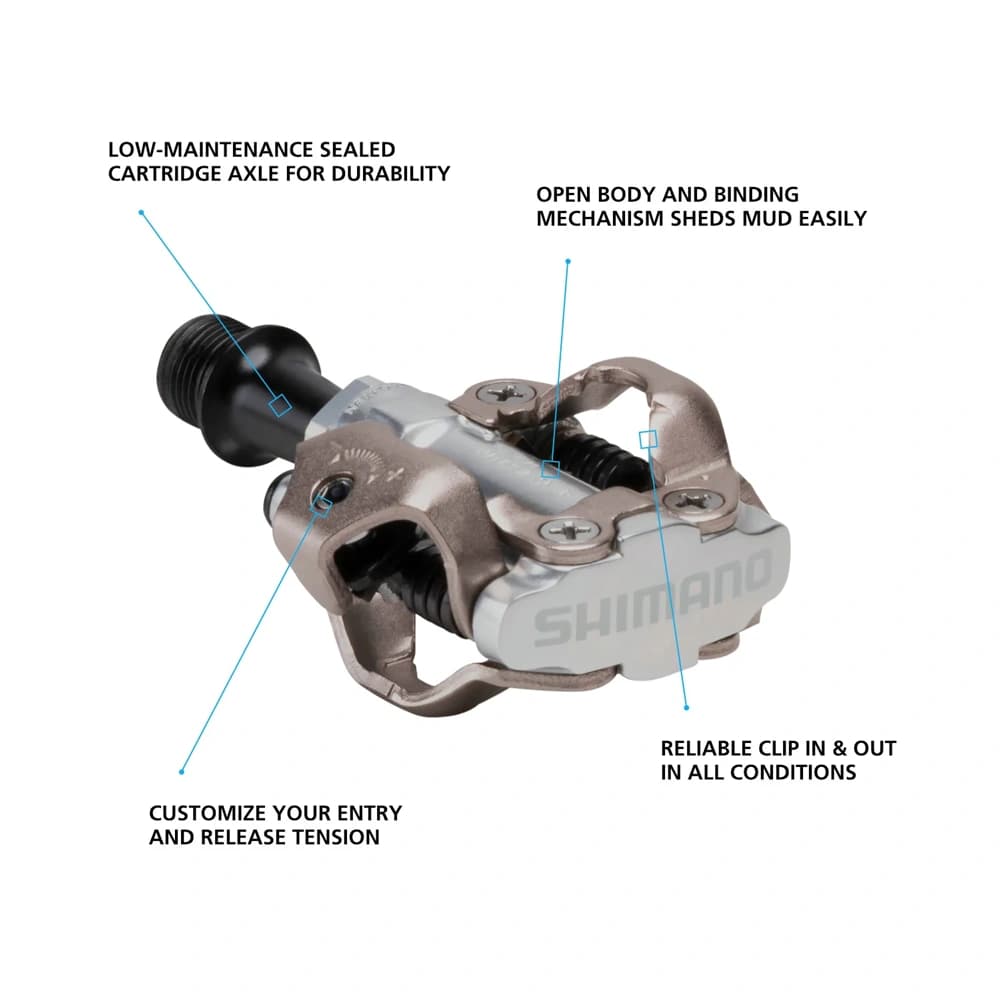 پدال قفل شو دوچرخه شیمانو مدل SHIMANO SPD PD-M540 — تصویر ۶