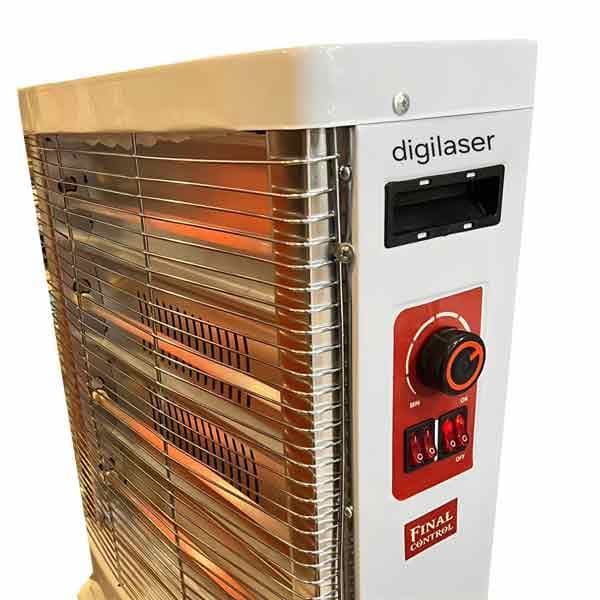 بخاری برقی 6 شعله فن دار 2000 وات ترموستات دار تکسان — تصویر ۵