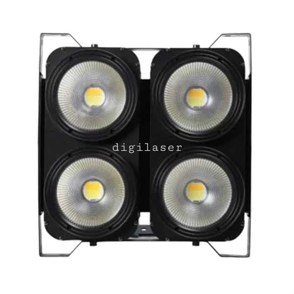 ژوپیتر ال ای دی چهار کاسه فول کالر 400 وات رنگی برند PRA مدل COB 400W RGBW