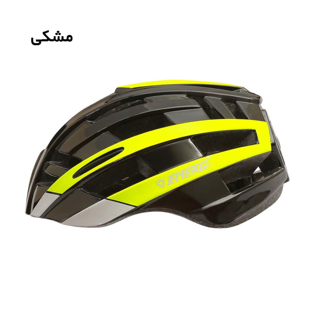 کلاه دوچرخه چراغ دار انرژی مدل HB3-8 سایز L — تصویر ۴