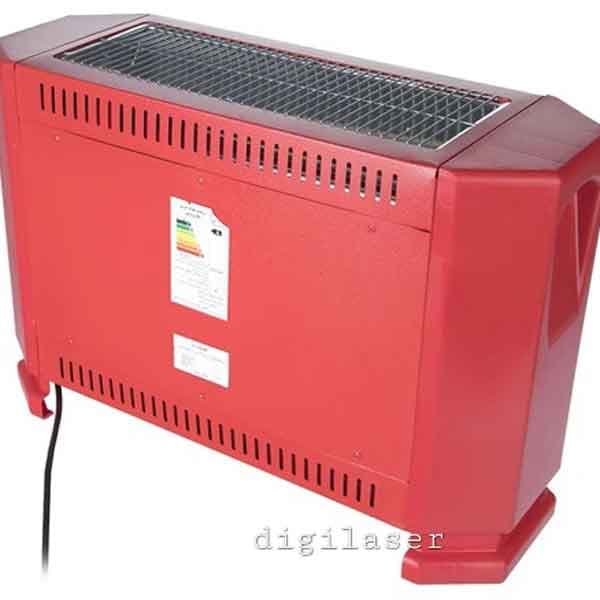 بخاری برقی فن دار 5 شعله 2200 وات آراسته — تصویر ۵