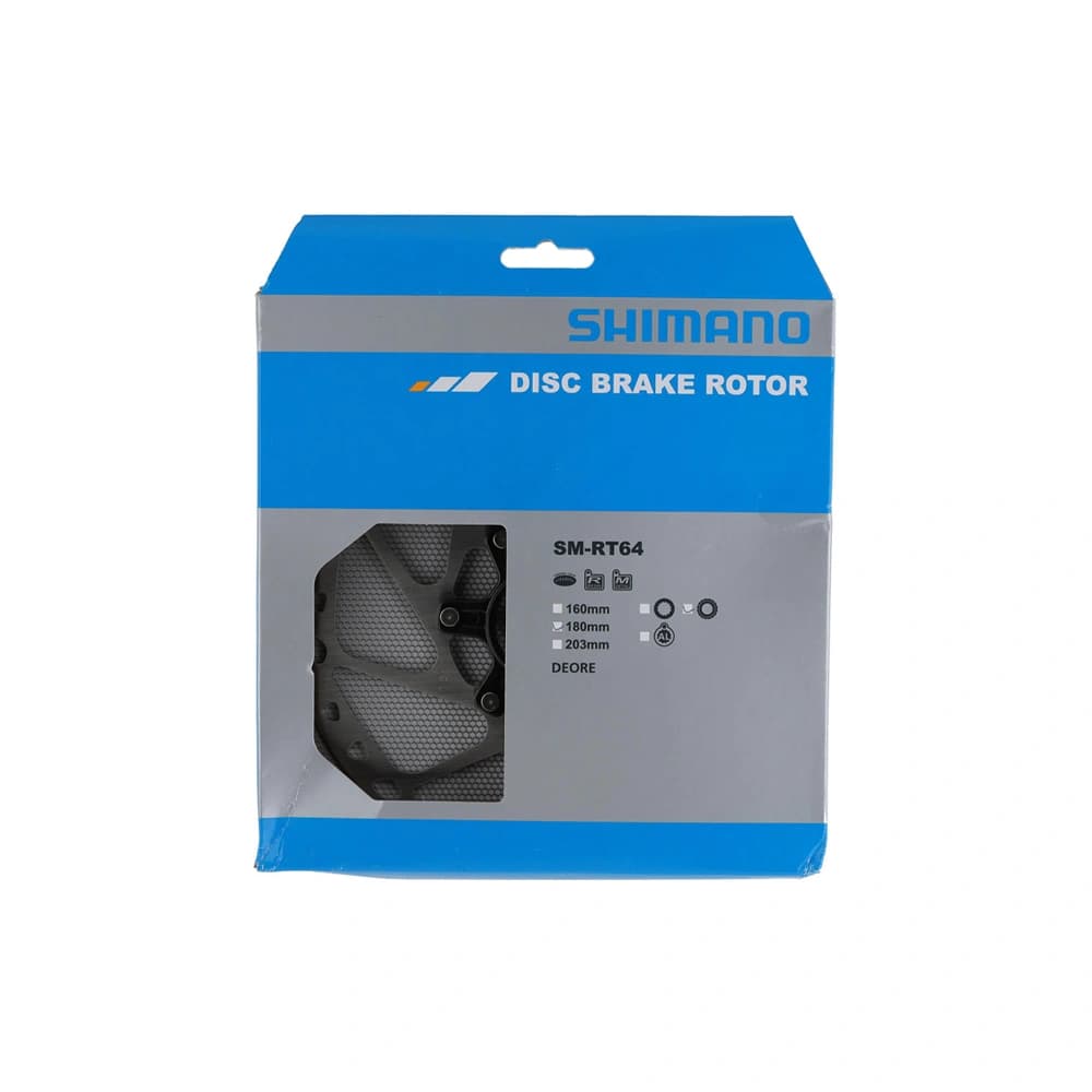 روتور دیسک دوچرخه شیمانو مدل Shimano SM-RT64M 180mm — تصویر ۲