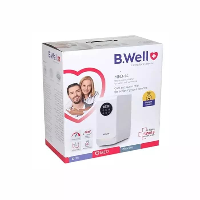 دستگاه بخور سرد و گرم دیجیتالی بی ول مدل B.Well MED-14 — تصویر ۴