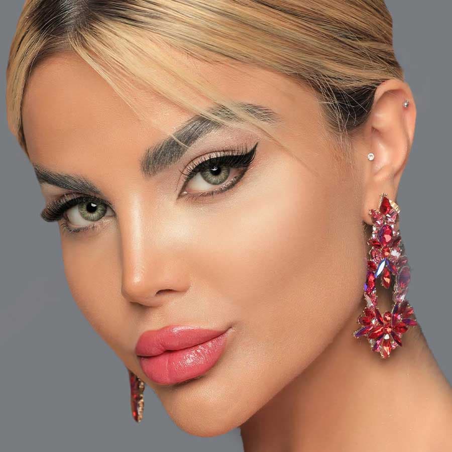 لنز رنگی ایفوریا سبز عسلی اما — تصویر ۵
