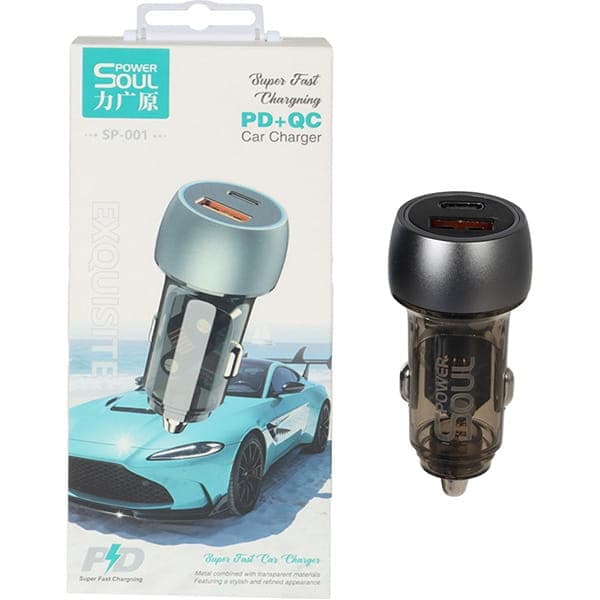 شارژر فندکی Power Soul مدل SP-001
