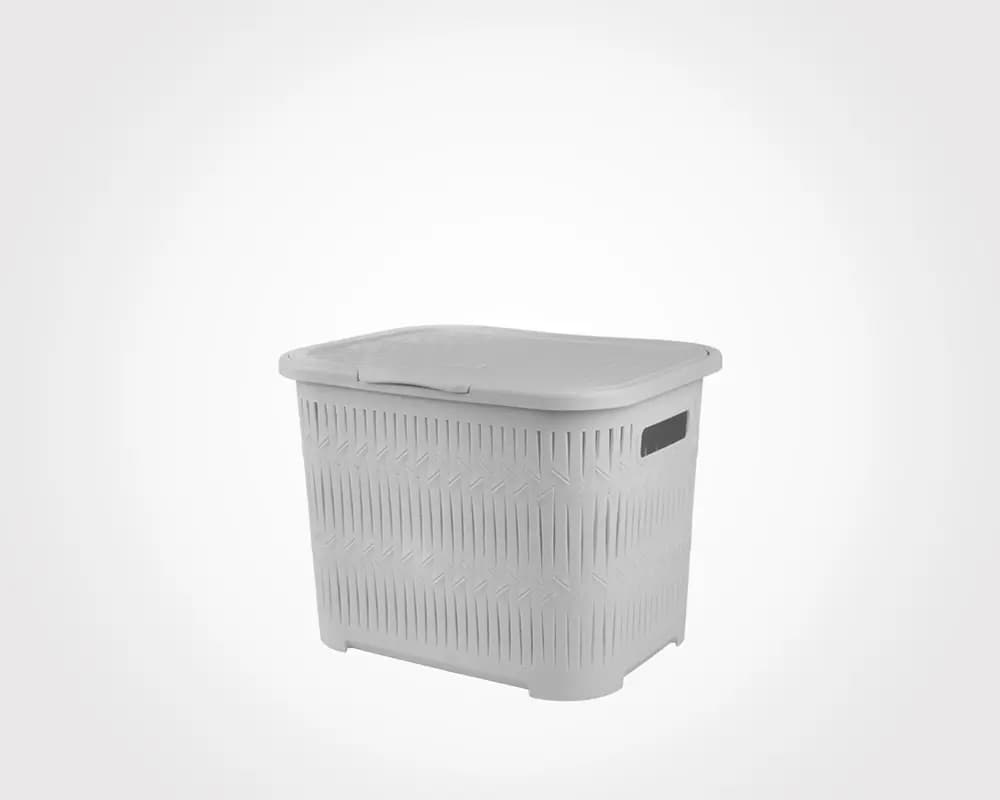 سبد رخت دربدار کوتاه طرح بامبو لیمون کد 1512 — تصویر ۴