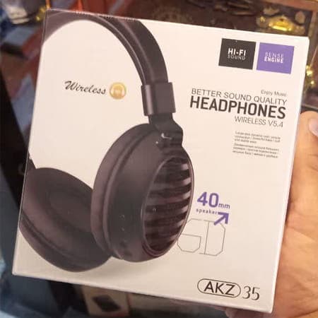 هدفون بلوتوثی رم خور مدل AKZ 35 — تصویر ۶