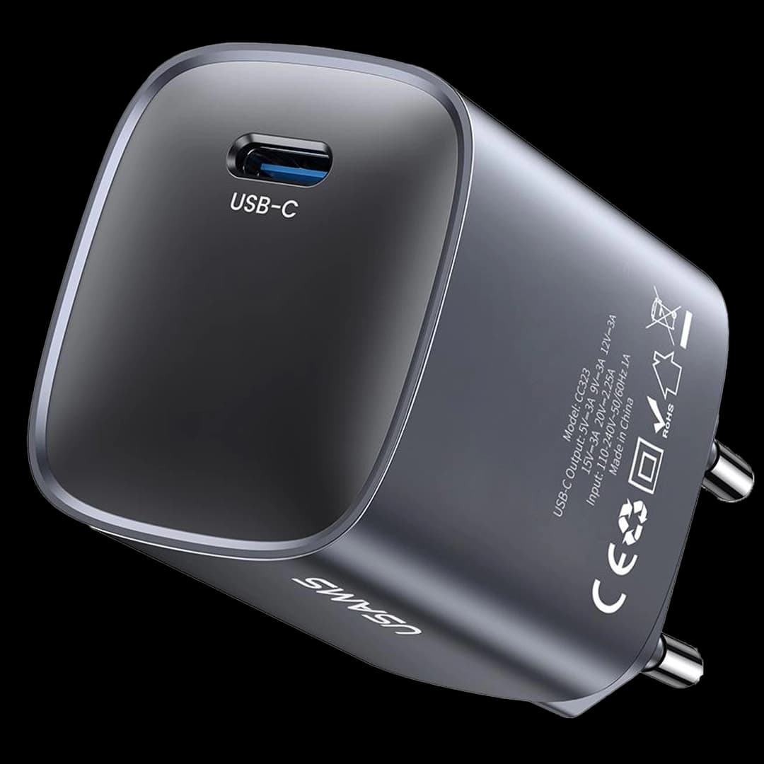شارژر دیواری یوسمز USAMS CC323 T66 توان 45 وات — تصویر ۸