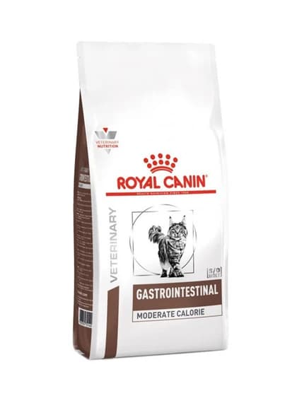 غذای خشک گربه گاسترو مدریت کالری وزن 2 کیلوگرم ا Royal Canin Gastrointestinal Moderate Calorie