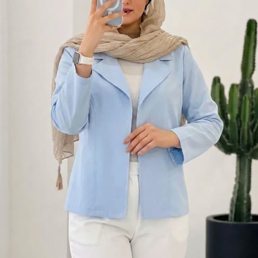 کراپ کت زنانه مدل پوپک 14