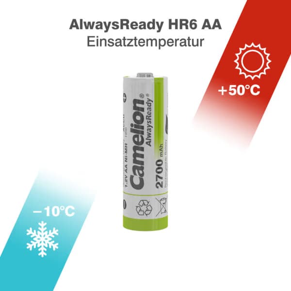 باتری NI-MH Always Ready HR6 AA — تصویر ۵