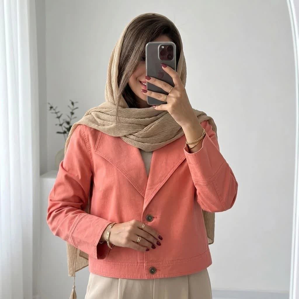 کراپ کت زنانه مدل پوپک 11 — تصویر ۲