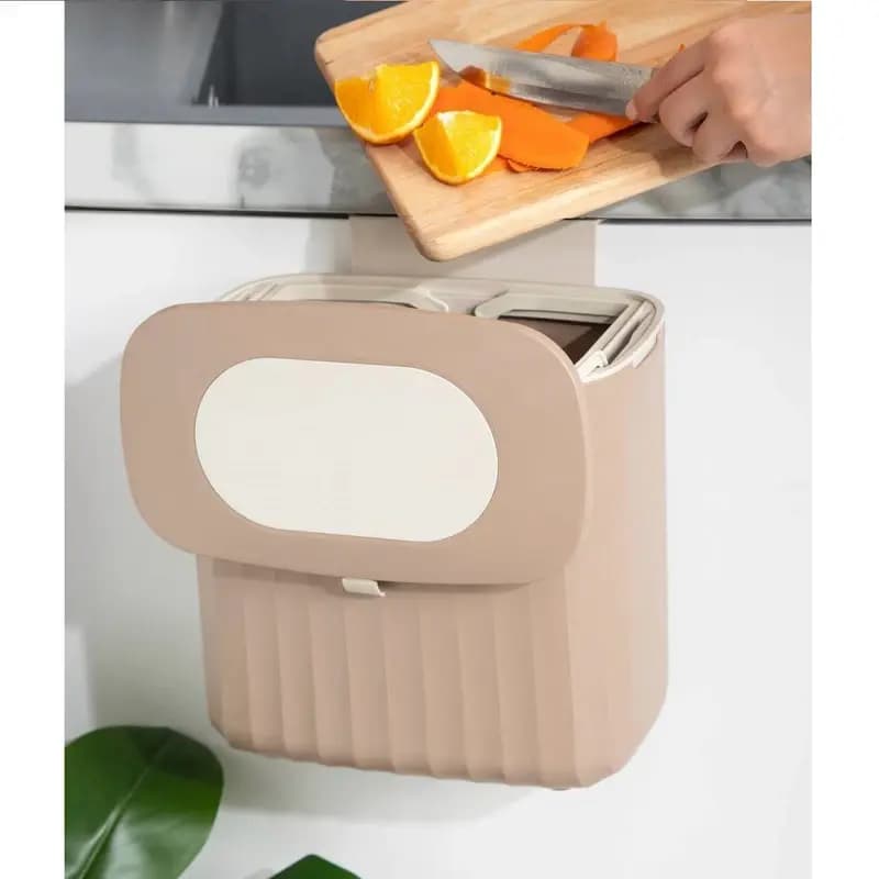 سطل زباله کابینتی هوم کت مدل مینل گنجایش 3 لیتر — تصویر ۷