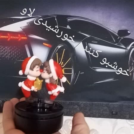 خوشبوکننده خورشیدی خودرو مدل لاو (love) — تصویر ۲