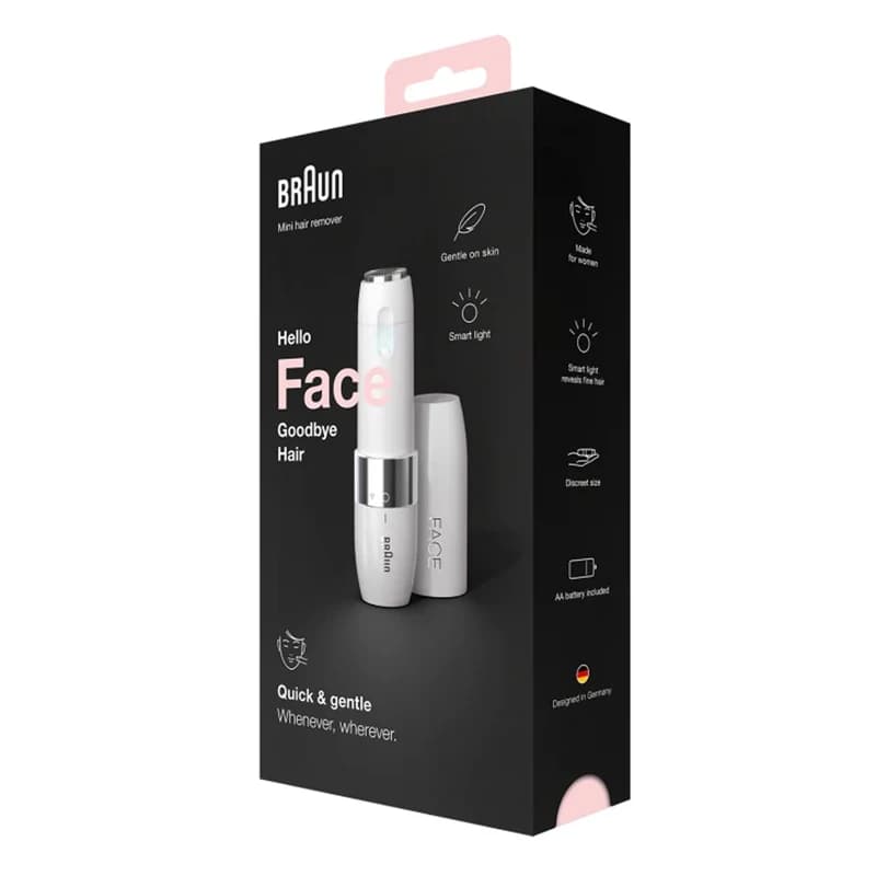 ماشین اصلاح موی سر و صورت و بدن براون مدل Hello Face — تصویر ۴