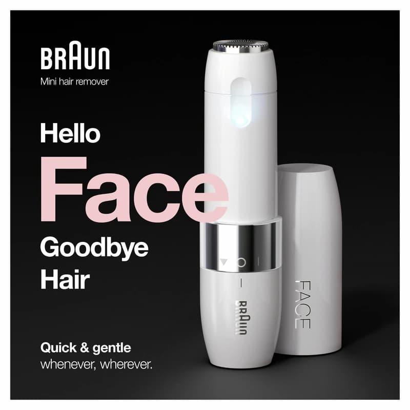 ماشین اصلاح موی سر و صورت و بدن براون مدل Hello Face — تصویر ۳