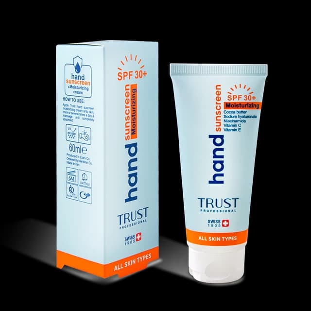کرم تخصصی دست ضدآفتاب و آبرسان | +SPF30 بی‌رنگ | تراست — تصویر ۶