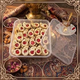 ظرف یکبار مصرف ماکروویوی 800 شفاف طب پلاستیک