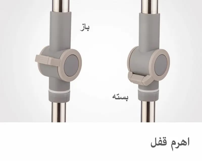 ست سطل و زمین شوی چرخشی بدون پدال لیمون کد 2021 — تصویر ۸